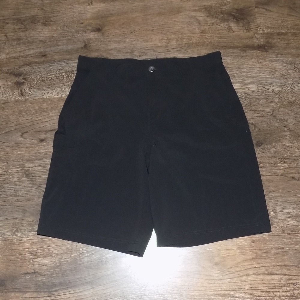 Columbia‎ PFG Fishing Shorts Mens 32 Black Excellent Blood and Guts Performance